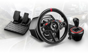 Руль с педалями и коробкой Thrustmaster T128, PC/Xbox (4460267)