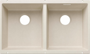 Кухонная мойка Blanco Subline 350/350-U Silgranit 527828, нежный белый