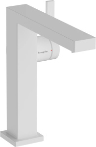 Смеситель для раковины Hansgrohe Tecturis E 73042700, матовый белый
