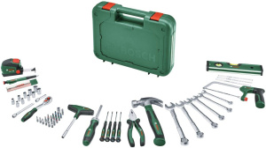 Набор ручных инструментов Bosch Advanced 1600A02ZB3 64 предмета