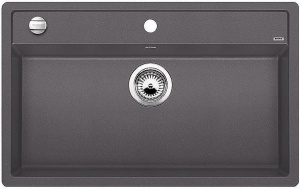 Кухонная мойка Blanco Dalago 8F Silgranit 518853, серый камень