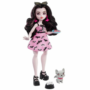 Кукла Mattel Monster High Дракулаура укус в парке HNF90