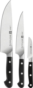 Набор из 3 профессиональных кухонных ножей Zwilling Pro 384470030