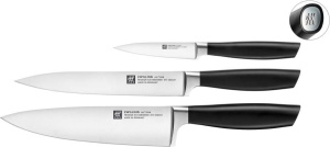 Набор кухонных ножей Zwilling All Star 33780-003-0 3пр., серебристый
