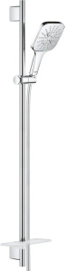 Душевой гарнитур Grohe Rainshower SmartActive 130мм Cube 26587000, хром
