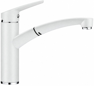 Кухонный смеситель Blanco Nea-S Silgranit-Look 520300, белый