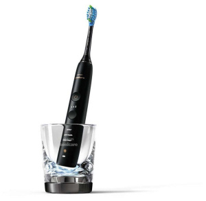 Звуковая зубная щетка Philips Sonicare DiamondClean 9000 HX9914/57, черный/белый