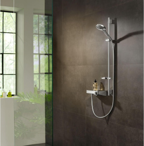 Душевой набор Hansgrohe Raindance Select S 120 3jet P со штангой 90см 27667000, хром
