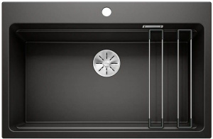 Кухонная мойка Blanco Etagon 8 Silgranit PuraDur 525893, черный