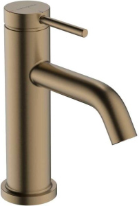 Смеситель для раковины Hansgrohe CoolStart Tecturis S 73305140, шлифованная бронза