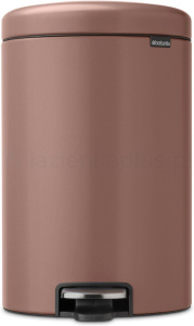 Мусорное ведро с педалью Brabantia NewIcon 234026, коричневое