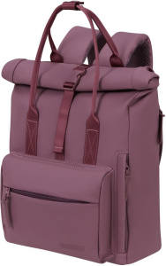 Рюкзак на колесах American Tourister Urban Groove Mono Galactic, пурпурный