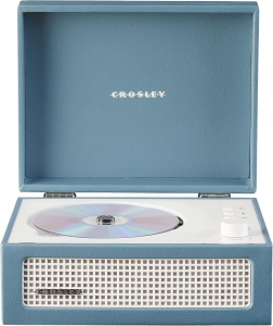 CD-проигрыватель Crosley Voyager-CD CR3517AWB, голубой