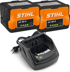 Комплект аккумуляторов Stihl AK 30 S 45200075904 2шт с ЗУ AL 101