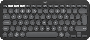 Клавиатура Logitech Pebble Keys 2 K380s 920011851, графитовая