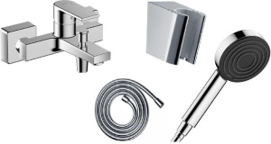 Душевой комплект Hansgrohe Vernis Shape 71450000 + 28331000 + 24121000 + 28276000, хром