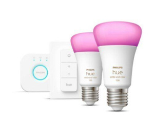 Комплект умных ламп Philips Hue White And Color Ambiance E27 BT 1100 ЛМ 929002468805 Starter Kit