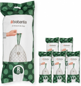 Мешки для мусора Brabantia PerfectFit R 138584 36л 120 шт. 6 рулонов по 20 шт.
