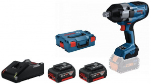 Аккумуляторный ударный гайковёрт Bosch GDS 18V-1050 H Professional в кейсе, арт. 06019J8522