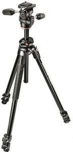 Штатив Manfrotto MK290DUA3-3W 290 Dual с головкой MH804-3W, чёрный