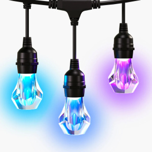 Светодиодная гирлянда Nanoleaf NF084E00-20SLO RGBICW, белая