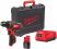 Шуруповёрт Отвертка Milwaukee M12 BDD-201C 4933479439 (с 1 АКБ 2,0 А·ч и ЗУ)