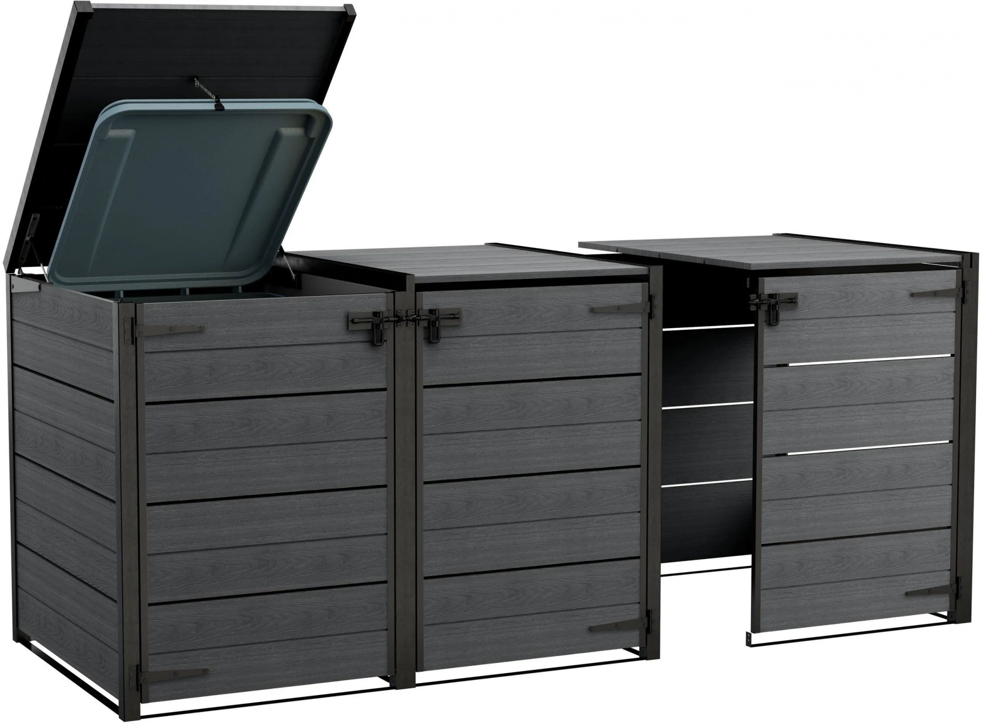 Садовый ящик Keter Hide Away для мусорного бака, расширение 120L