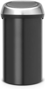 Мусорное ведро Brabantia Touch Bin 402548, 60 л, чёрное