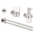 Набор аксессуаров 4 в 1 Grohe Essentials Cube 40847001, хром