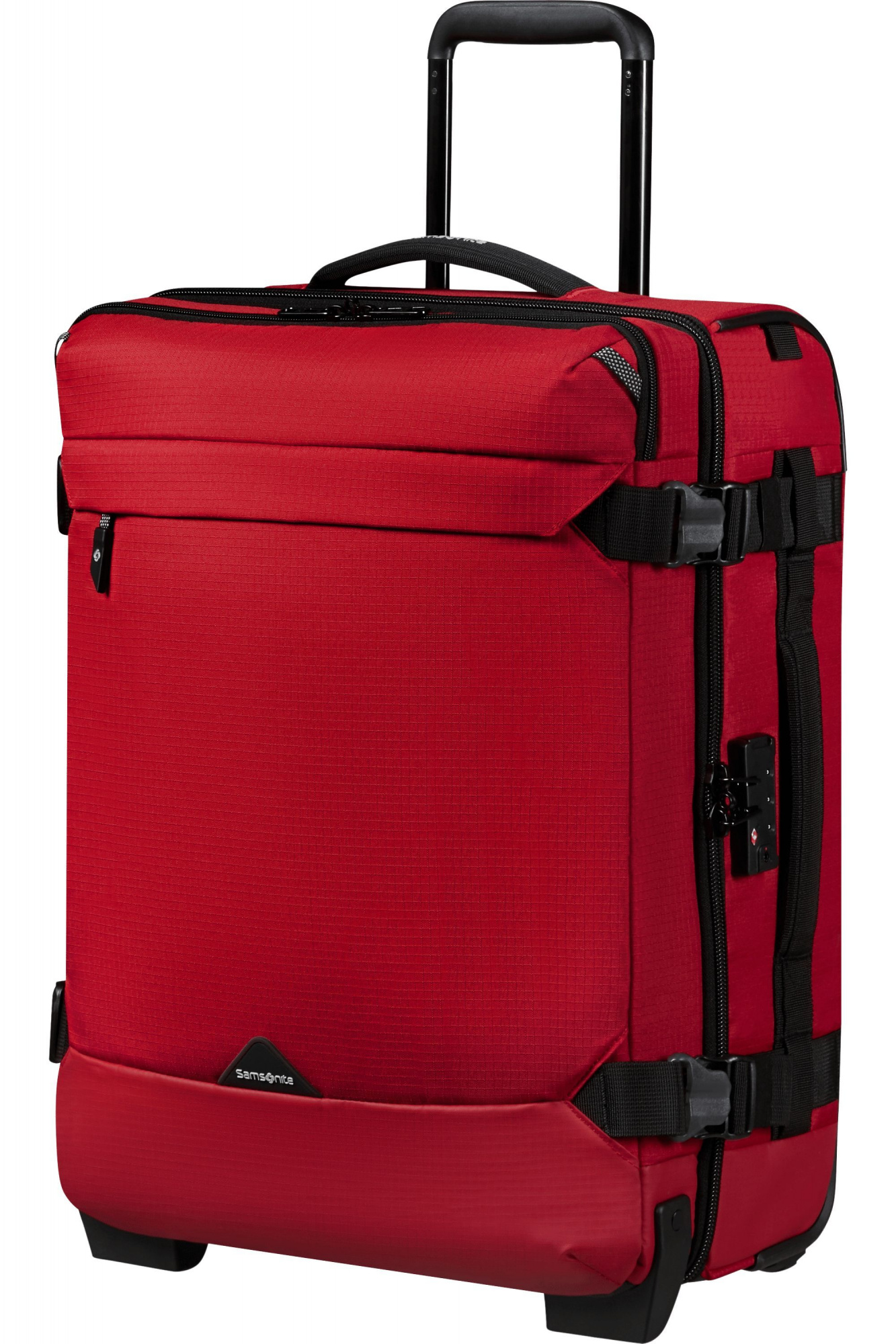 Дорожная сумка на колесах Samsonite Roadseeker 55 см, 42 л, красный (154952-1129)