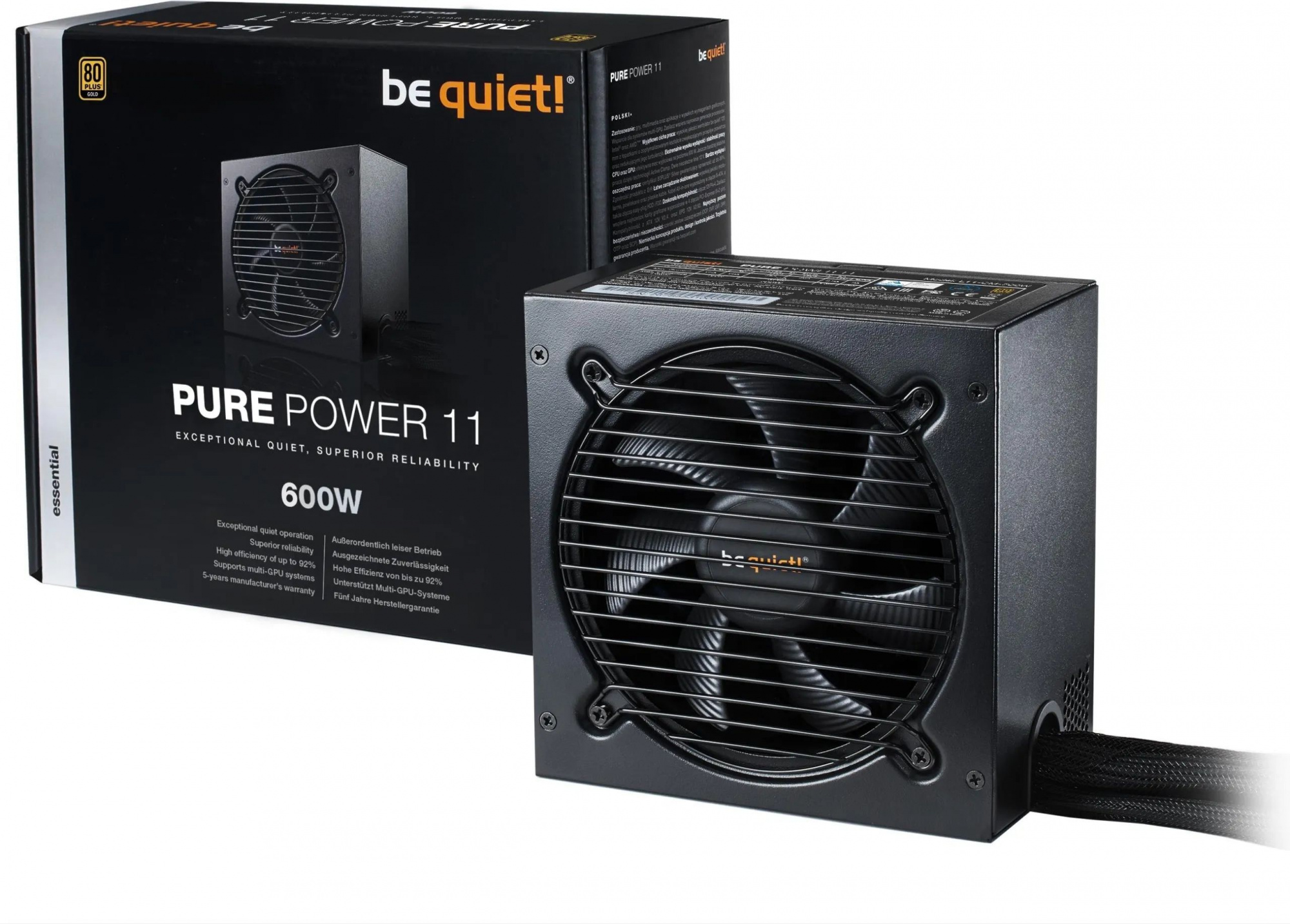 Блок питания Be Quiet Pure Power 11 600W Atx Bn294