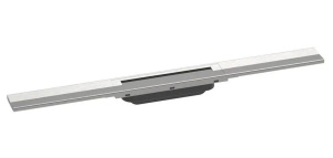 Внешний сливной элемент для напольного монтажа Hansgrohe Raindrain Flex 70см 56043800, матовая нержавеющая сталь