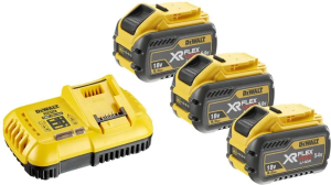Набор аккумуляторов и зарядного устройства DeWALT DCB118X3