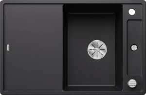 Кухонная мойка Blanco Axia III 45 S Silgranit PuraDur 525840, черный