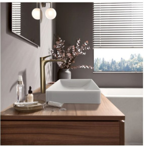 Смеситель для раковины Hansgrohe Vivenis 75045140, бронза