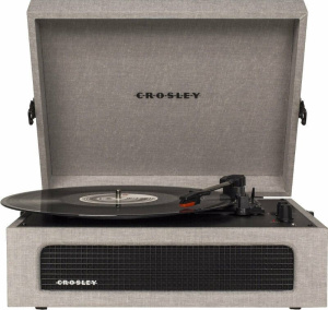 Виниловый проигрыватель Crosley Voyager, серый