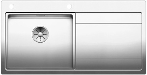 Кухонная мойка Blanco Divon II 5 S-IF 521659, нержавеющая сталь левая