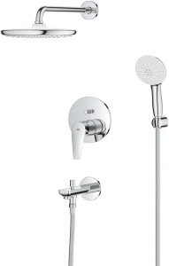 Душевая система Grohe BauEdge 25291000, хром