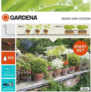 Комплект микрокапельного полива базовый с таймером Gardena Micro-Drip-System (1300220)