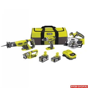 Набор аккумуляторных инструментов RYOBI RK184