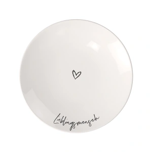 Тарелка десертная Villeroy & Boch Statement Lieblingsmensch (21 см)