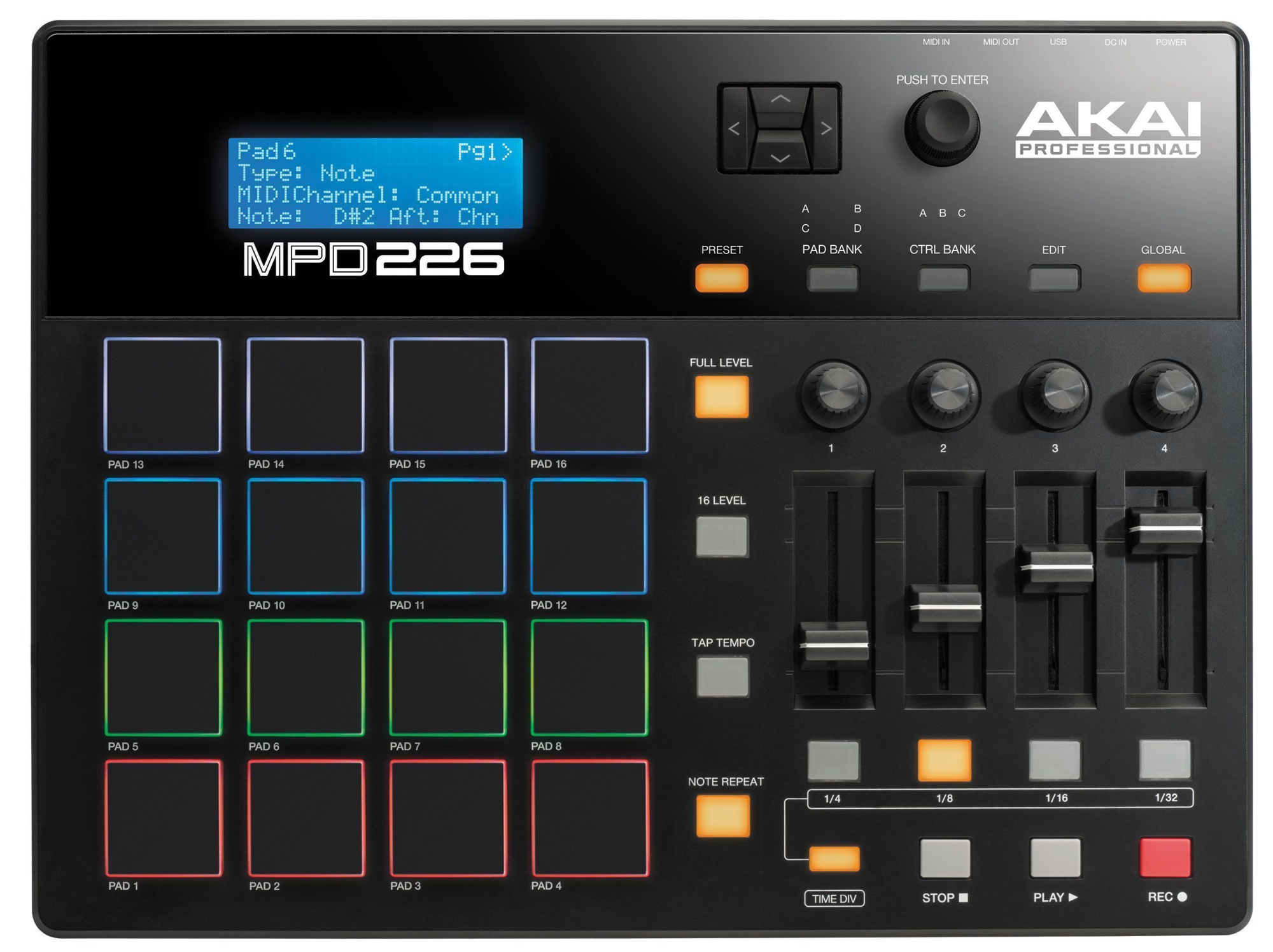 MIDI-контроллер AKAI MPD226