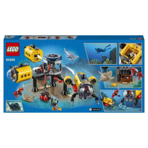 Конструктор LEGO City Oceans 60265 Океан: исследовательская база, 497 дет.
