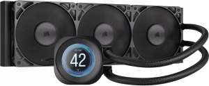 Система жидкостного охлаждения Corsair Nautilus 360 RS LCD CW9061033WW, черная