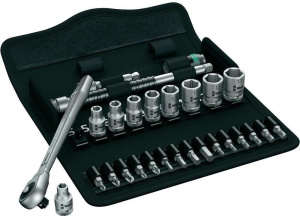 Набор инструментов Wera Zyklop Metal 05004017001, 1/4", 5–13 мм, 28 шт.