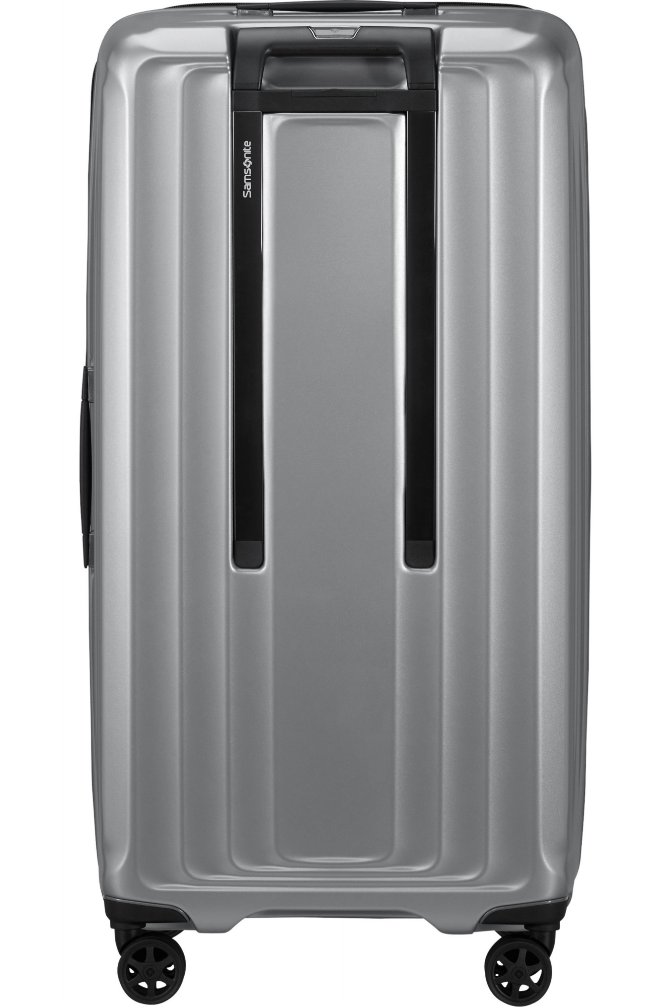 Чемодан Samsonite Nuon 80 см, 110 л, матовое серебро (153973-4052)