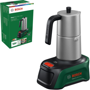 Кофеварка Bosch EasyMoka 18V-2 Inox 06039E4100 без АКБ и ЗУ