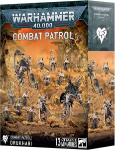 Набор миниатюр Games Workshop Warhammer 40k Combat Patrol Drukhari, 13 шт
