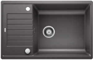 Кухонная мойка Blanco Zia XL 6 S Compact Silgranit PuraDur 523264, серый камень