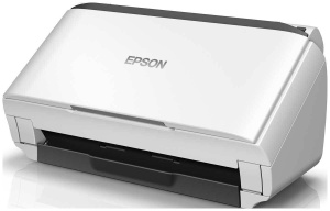 Сканер Epson WorkForce DS-410 белый/черный